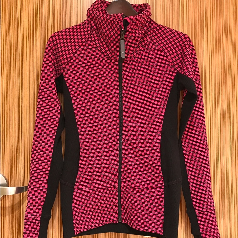 lululemon athletica Pink and Black Jacket